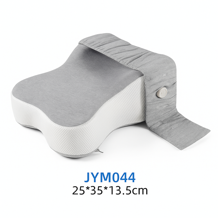 Orthopedic Memory Foam Pillow For Neck And Spine Alignment With Ergonomic Support And Breathable Cover by Wave & Hang