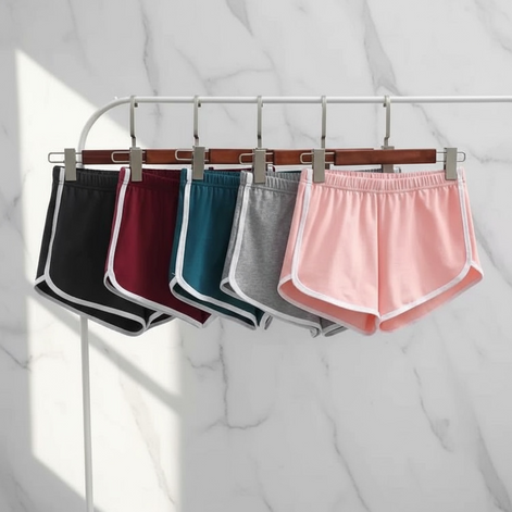 Yoga & Beach Shorts – Women’s Cotton Sports Collection by Wave & Hang