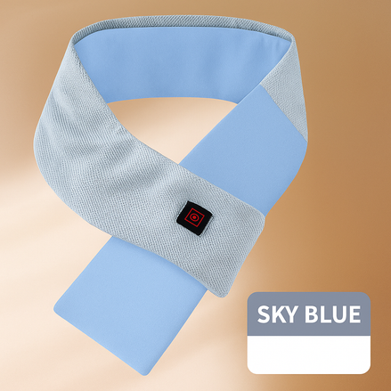 Heated Neck Scarf for Pain Relief | Unisex Comfort by Wave & Hang