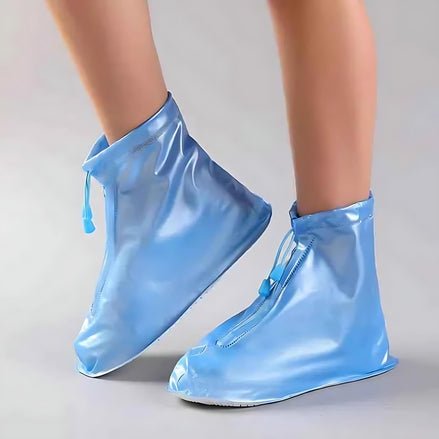 Waterproof Non-Slip Shoe Covers – Reusable PVC Rain Protection by Wave & Hang