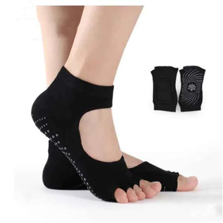 Yoga Socks with Five Toe Design – Non-Slip, Breathable & Comfortable