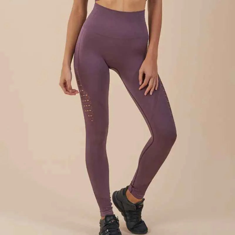 Women’s Solid Color Yoga Pants – Stretch, Breathable & Stylish Tights