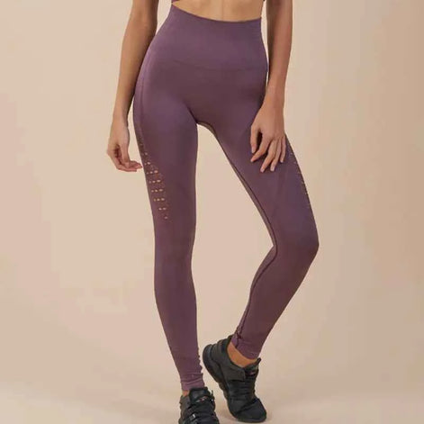 Women’s Solid Color Yoga Pants – Stretch, Breathable & Stylish Tights