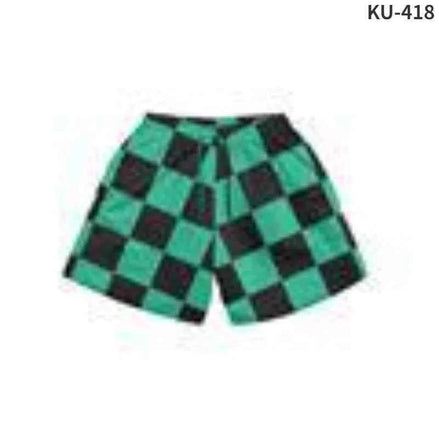 Anime Print Men’s Beach Shorts – Bold Summer Swimwear