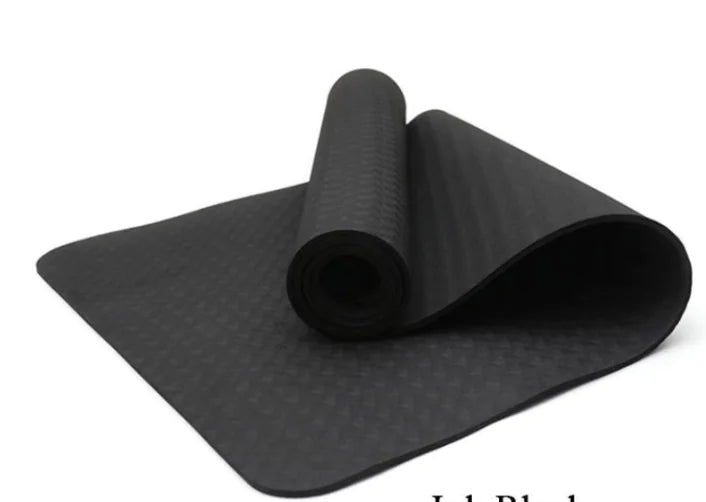 Thick Non-Slip Yoga Mat – Extra Cushion & Stability for Yoga, Pilates & Fitness