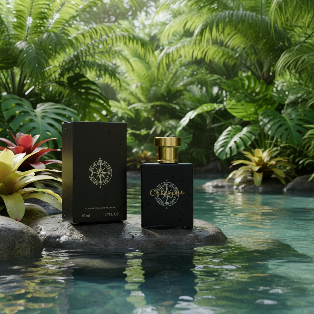 Ocean Breeze Men’s Cologne | Fresh & Long-Lasting 50ml Fragrance by Wave & Hang