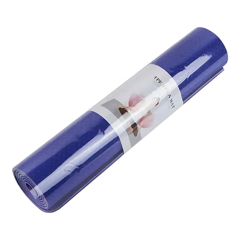 Thick Non-Slip Yoga Mat – Extra Cushion & Stability for Yoga, Pilates & Fitness by Wave & Hang