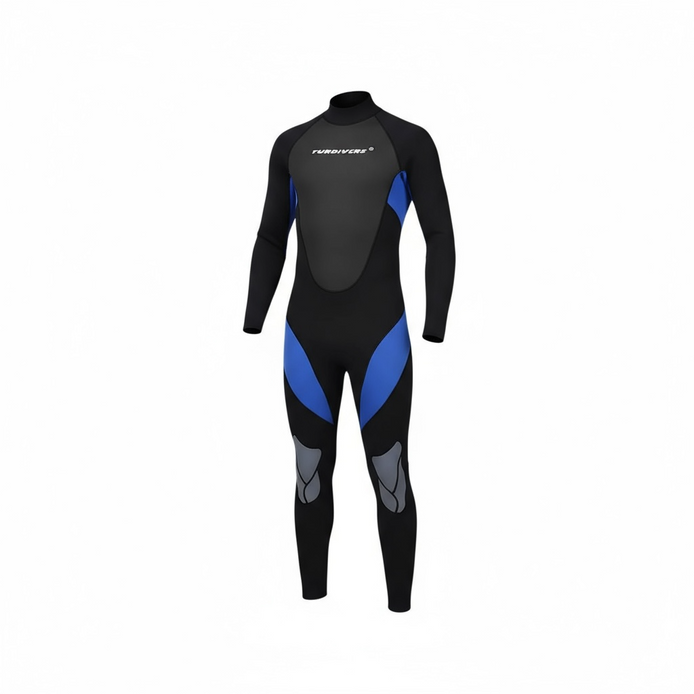Mens Thermal Full Body Diving Wetsuit Neoprene Surfing Suit by Wave & Hang