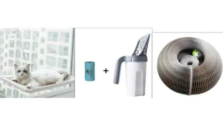 Pet Window Hammock – Cat Hanging Bed with Strong Suction Cups | Cozy Sunbathing Seat for Indoor Cats