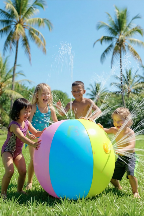 Giant Inflatable Water Polo Ball – Eco-Friendly Fun for All by Wave & Hang