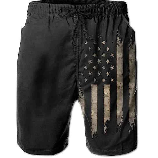 Men’s 5-Inch Beach Shorts – Quick-Dry Summer Swimwear