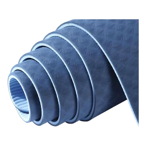 Thick Non-Slip Yoga Mat – Extra Cushion & Stability for Yoga, Pilates & Fitness by Wave & Hang
