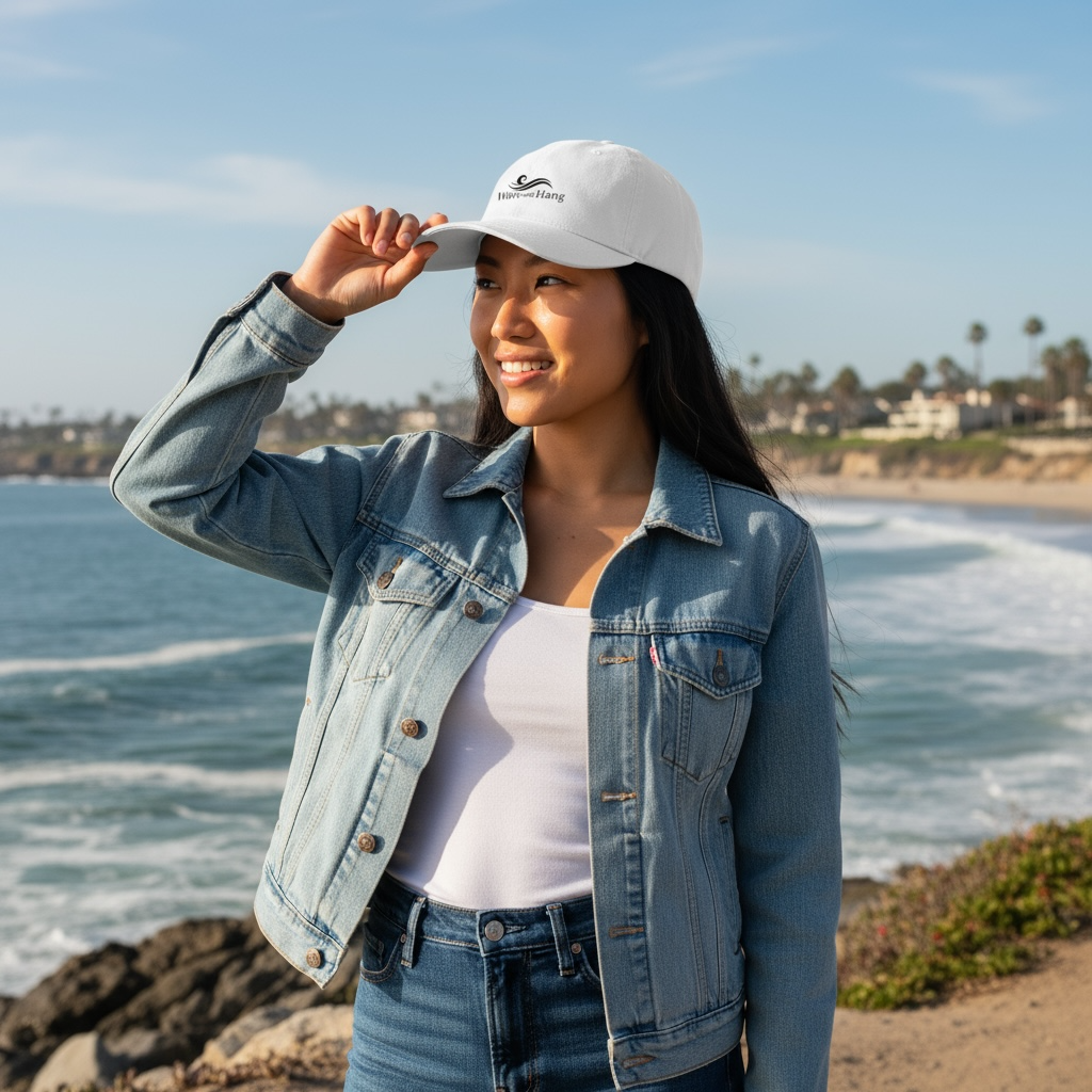 Wave and Hang Classic 5 Panel Baseball Cap | Otto Cap 31-069 by Wave & Hang