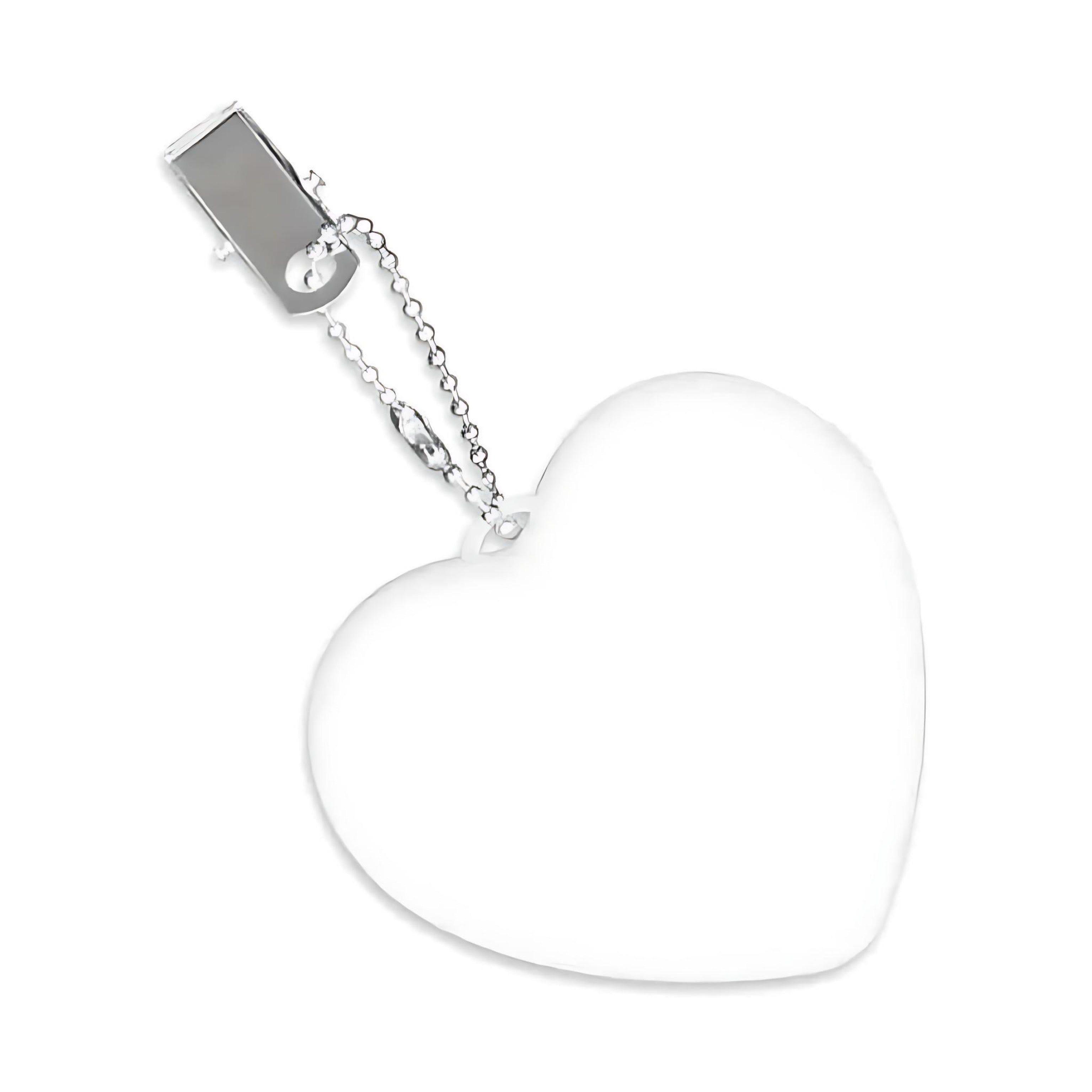 Heart LED Purse Light – Motion-Sensing Charm for Bags by Wave & Hang