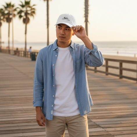 Wave and Hang Classic 5 Panel Baseball Cap | Otto Cap 31-069 by Wave & Hang