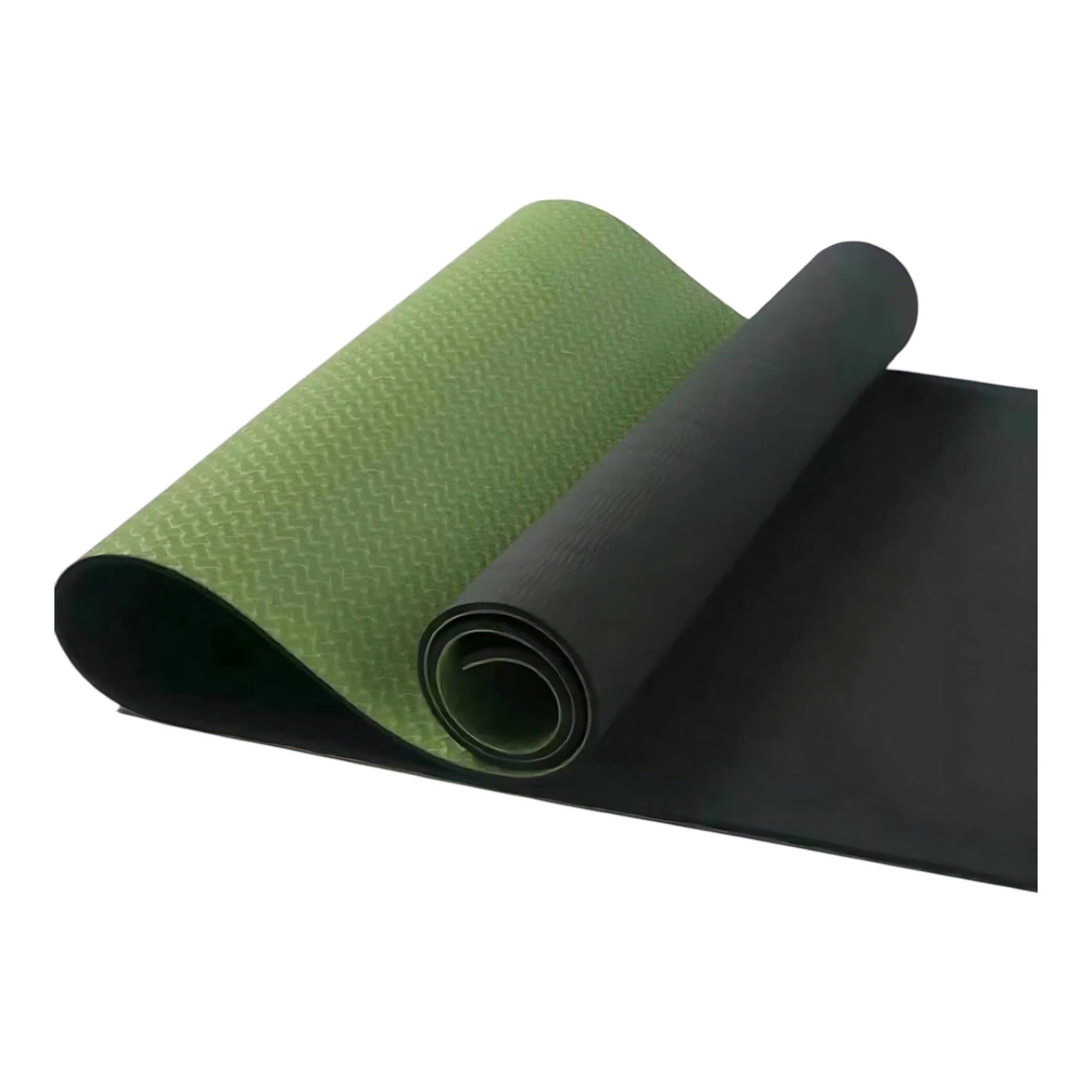 Thick Non-Slip Yoga Mat – Extra Cushion & Stability for Yoga, Pilates & Fitness by Wave & Hang
