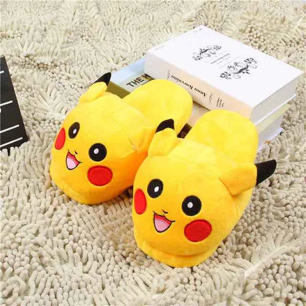 Pokémon Plush Slippers – Cozy Indoor Shoes Featuring Pikachu, Snorlax, Charmander & More