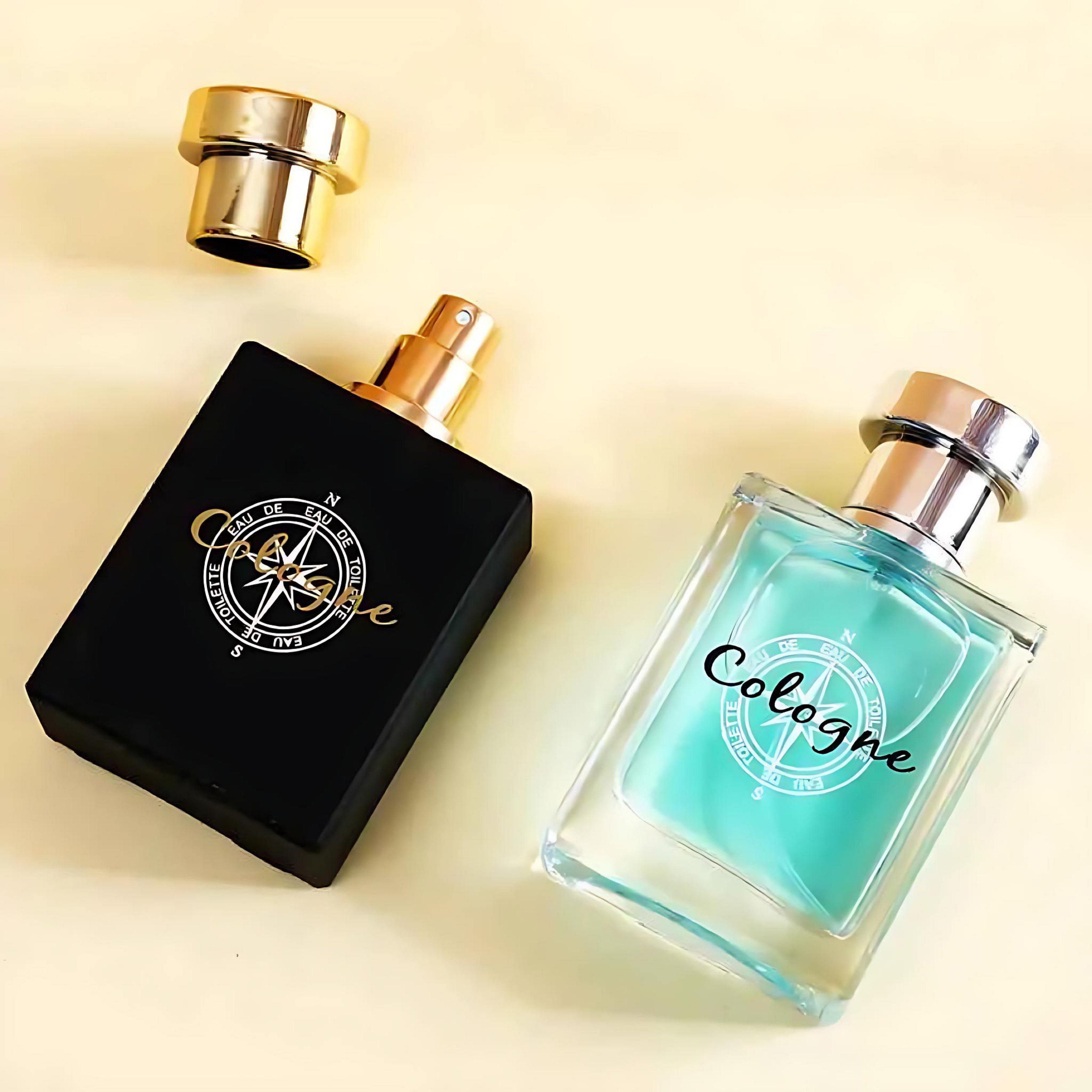 Men's Ocean Scent Perfume Long-Lasting 50ml Marine Fragrance by Wave & Hang