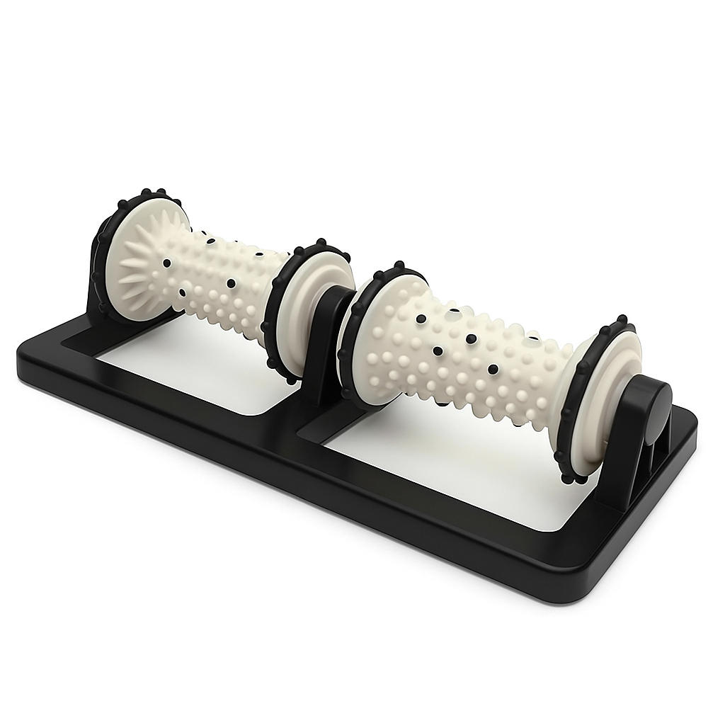 Foot Roller Massager for Plantar Fasciitis Hot and Cold Therapy by Wave & Hang