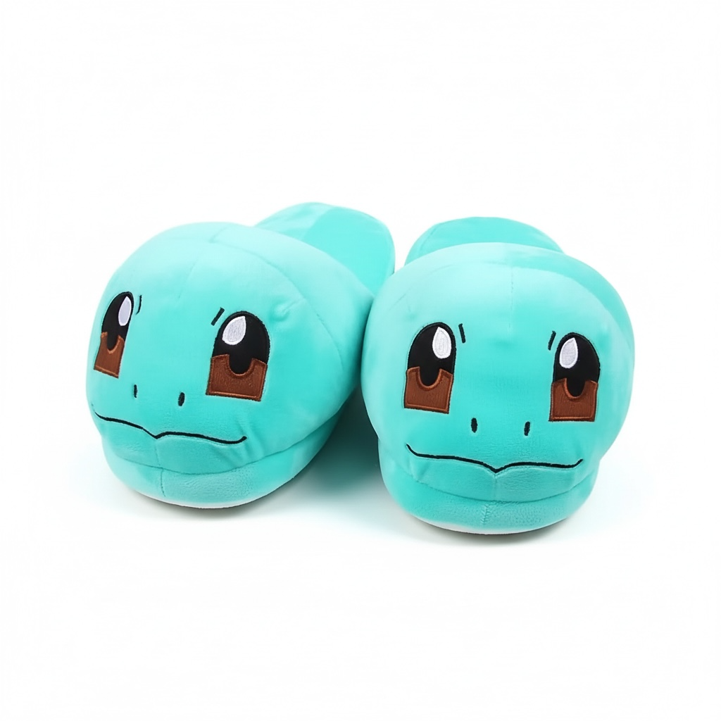 Pokémon Plush Slippers – Cozy Indoor Shoes Featuring Pikachu, Snorlax, Charmander & More by Wave & Hang