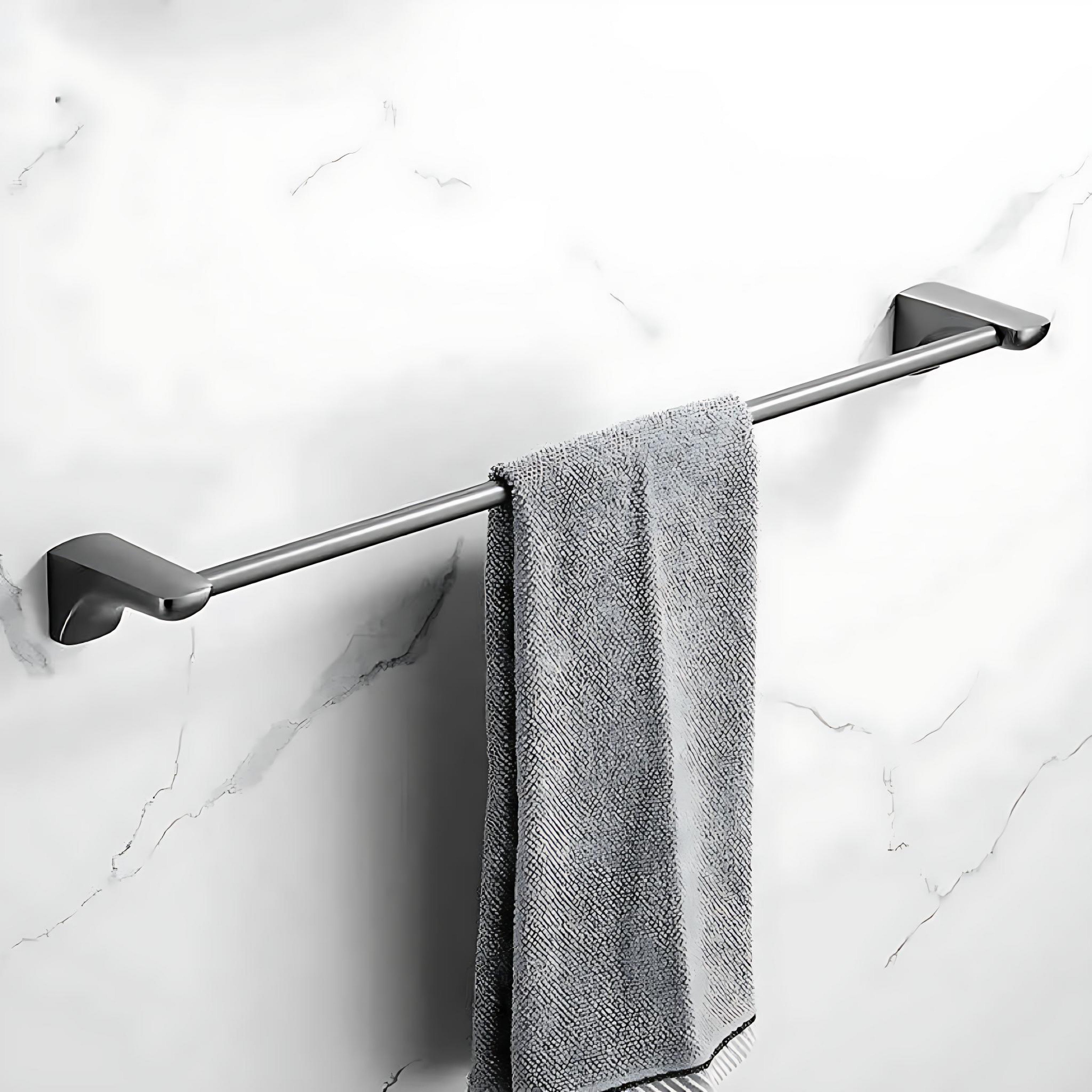 304 Stainless Steel Towel Rack Set – Rustproof & Modern Design by Wave & Hang