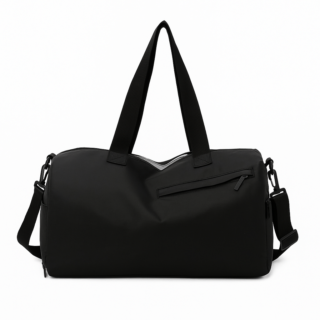 Waterproof Sports Gym Bag With Wet Pocket And Shoe Compartment Large Capacity Travel Duffle by Wave & Hang