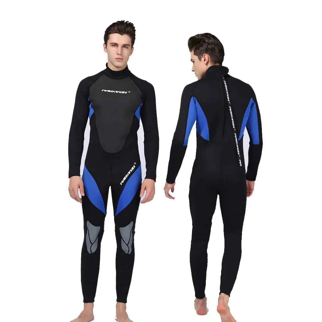 Men’s Full-Body Diving Wetsuit – Thermal Neoprene Suit for Surfing, Diving & Water Sports
