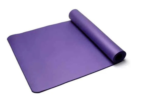 NBR Textured Yoga Mat – Extra Thick, Non-Slip & Cushioned for Comfort