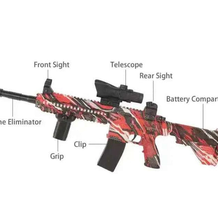 Electric Graffiti Water Gun – Automatic Rechargeable Spray Blaster