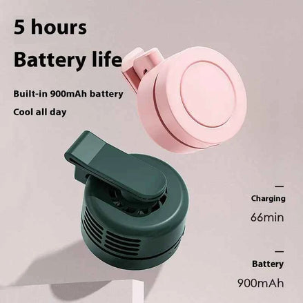 Mini USB Portable Fan – Compact, Quiet, Rechargeable with 3-Speed Settings
