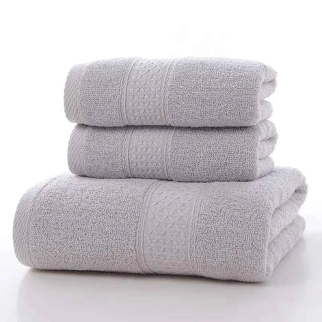 Milan Cotton Towel Set – Thick & Absorbent Bath Towels Combo