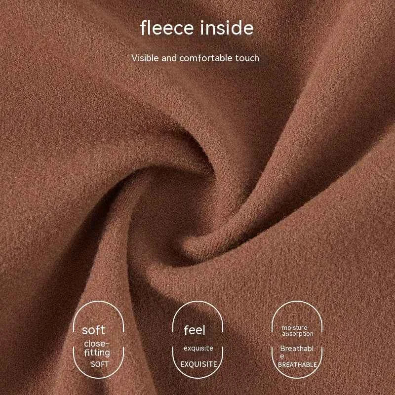 Women’s Fleece-Lined Yoga Jacket – Warm, Stretch & Breathable