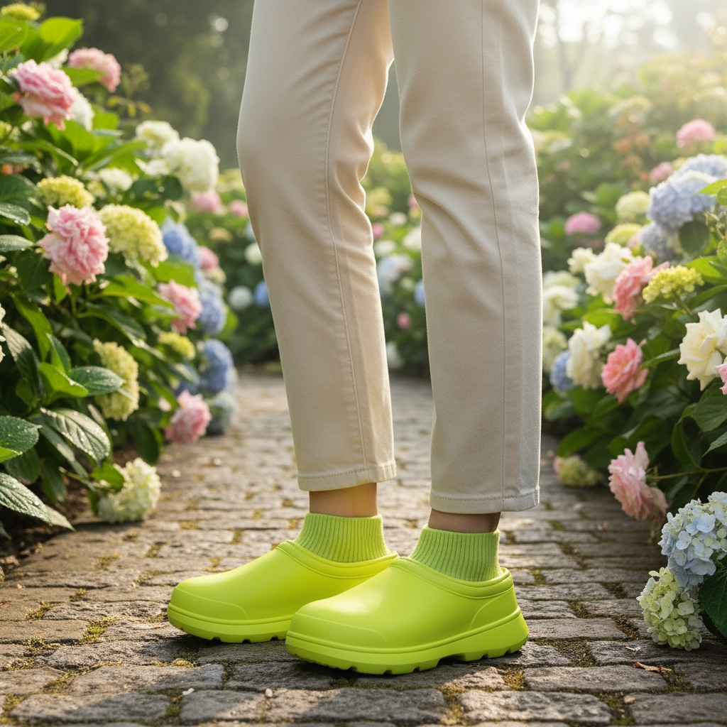 Women’s Fashionable Waterproof Cotton Slippers – Soft, Stylish & Durable by Wave & Hang