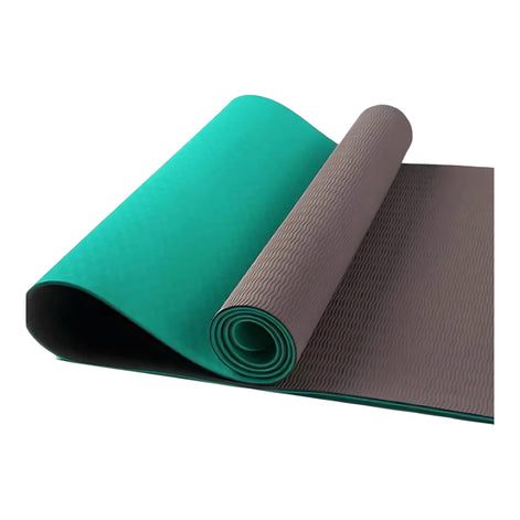 Thick Non-Slip Yoga Mat – Extra Cushion & Stability for Yoga, Pilates & Fitness by Wave & Hang