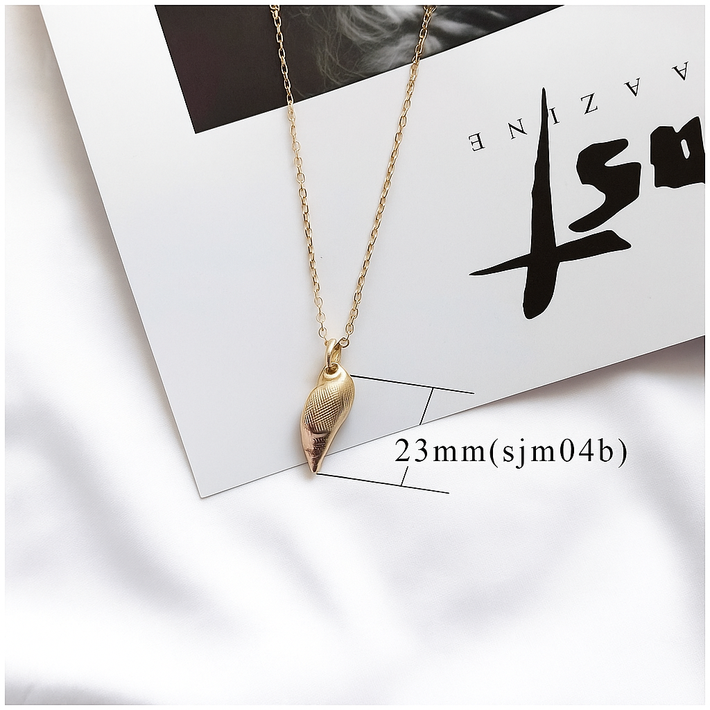 Ocean-Inspired Alloy Necklace | Elegant Beach Jewelry for Women by Wave & Hang