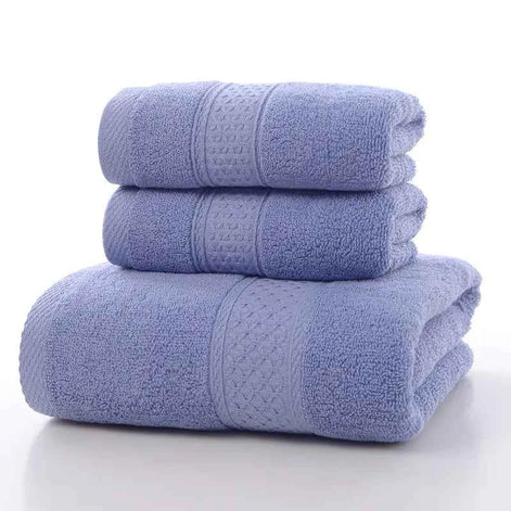 Milan Cotton Towel Set – Thick & Absorbent Bath Towels Combo