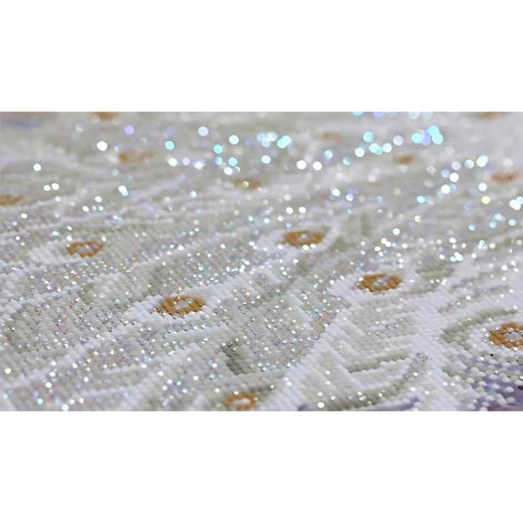 5D Diamond Peacock Painting | Sparkling Wall Art for Living Room Decor
