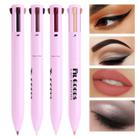 4-in-1 Makeup Pen: Effortless Touch-Ups for Busy Women by Wave & Hang