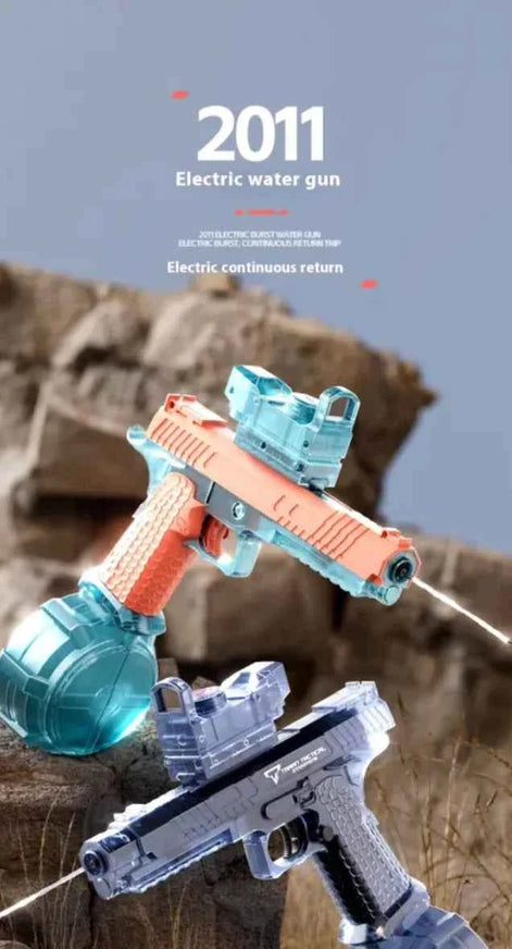 Electric Light-Up Water Gun – LED Rechargeable Battle Blaster