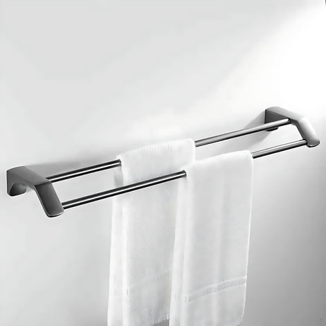 304 Stainless Steel Towel Rack Set – Rustproof & Modern Design by Wave & Hang