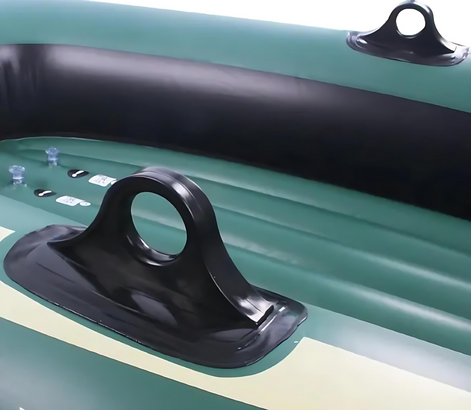 Small PVC Inflatable Boat – Portable Water Raft for Fishing, Leisure & Adventure | Durable 1-Person Inflatable Dinghy with Optional Pump