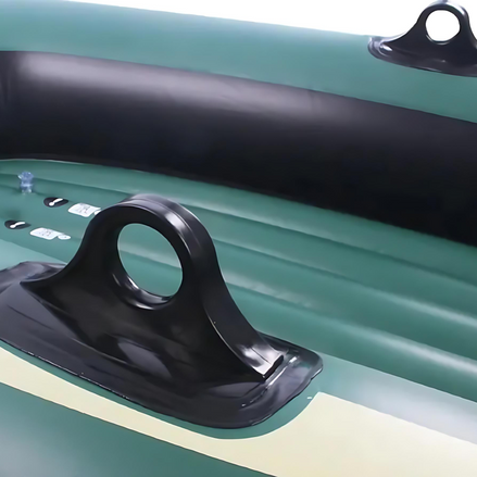 Small PVC Inflatable Boat – Portable Water Raft for Fishing, Leisure & Adventure | Durable 1-Person Inflatable Dinghy with Optional Pump