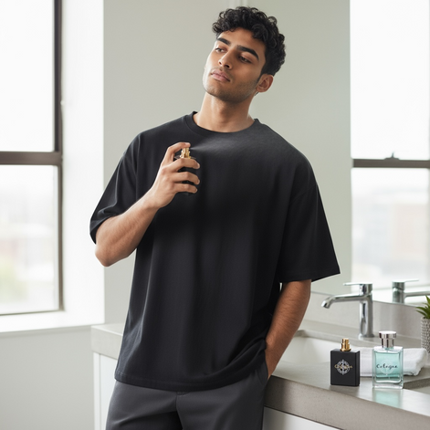 Men's Ocean Scent Perfume Long-Lasting 50ml Marine Fragrance by Wave & Hang