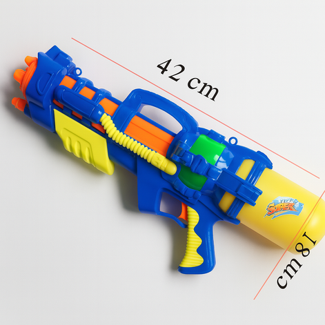 High-Pressure Beach Water Gun – 300ML Long-Range Soaker Blaster for Pool, Beach & Backyard Battles by Wave & Hang