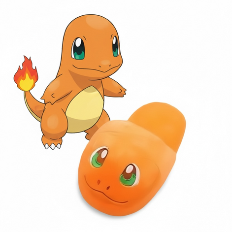 Pokémon Plush Slippers – Cozy Indoor Shoes Featuring Pikachu, Snorlax, Charmander & More by Wave & Hang