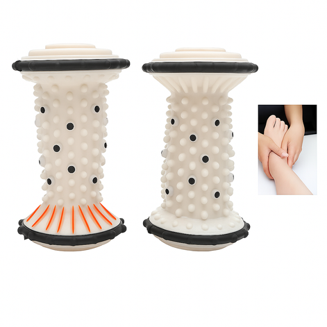 Foot Roller Massager for Plantar Fasciitis Hot and Cold Therapy by Wave & Hang