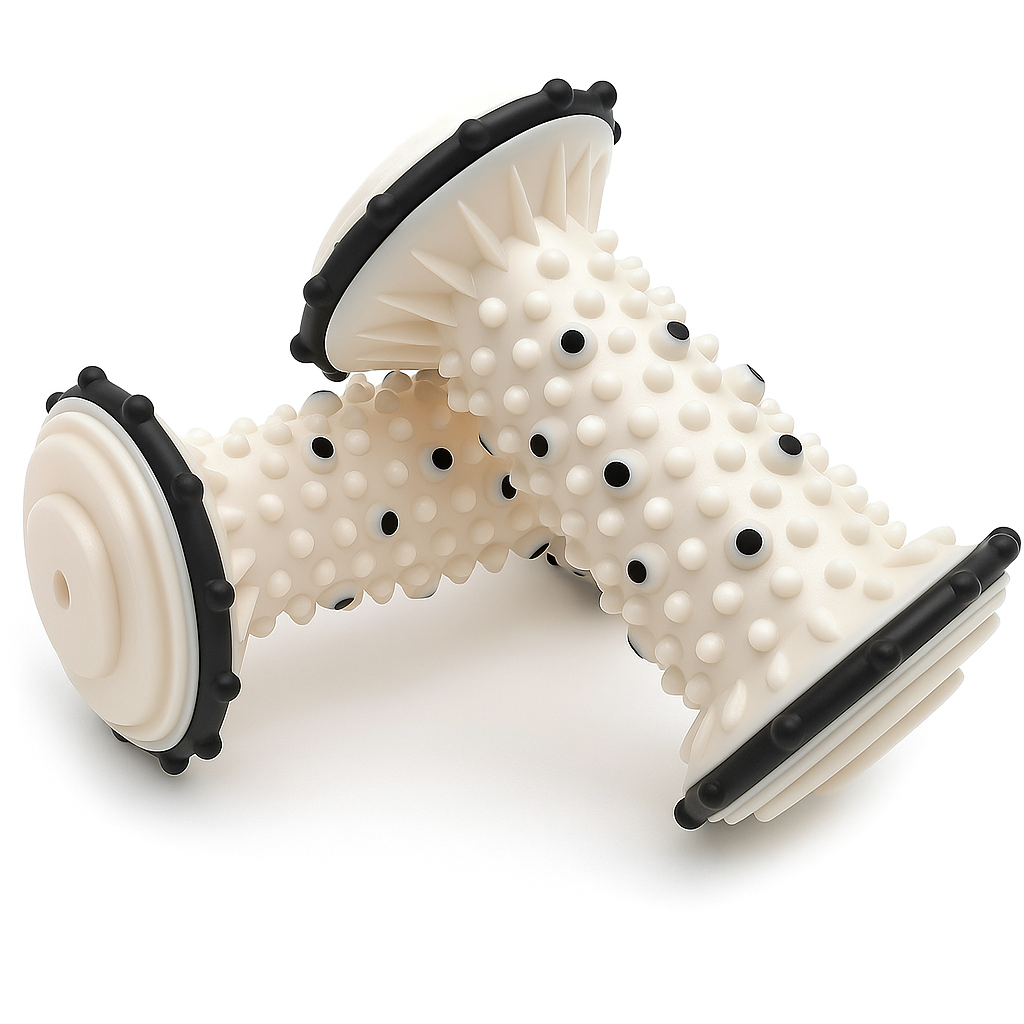 Foot Roller Massager for Plantar Fasciitis Hot and Cold Therapy by Wave & Hang