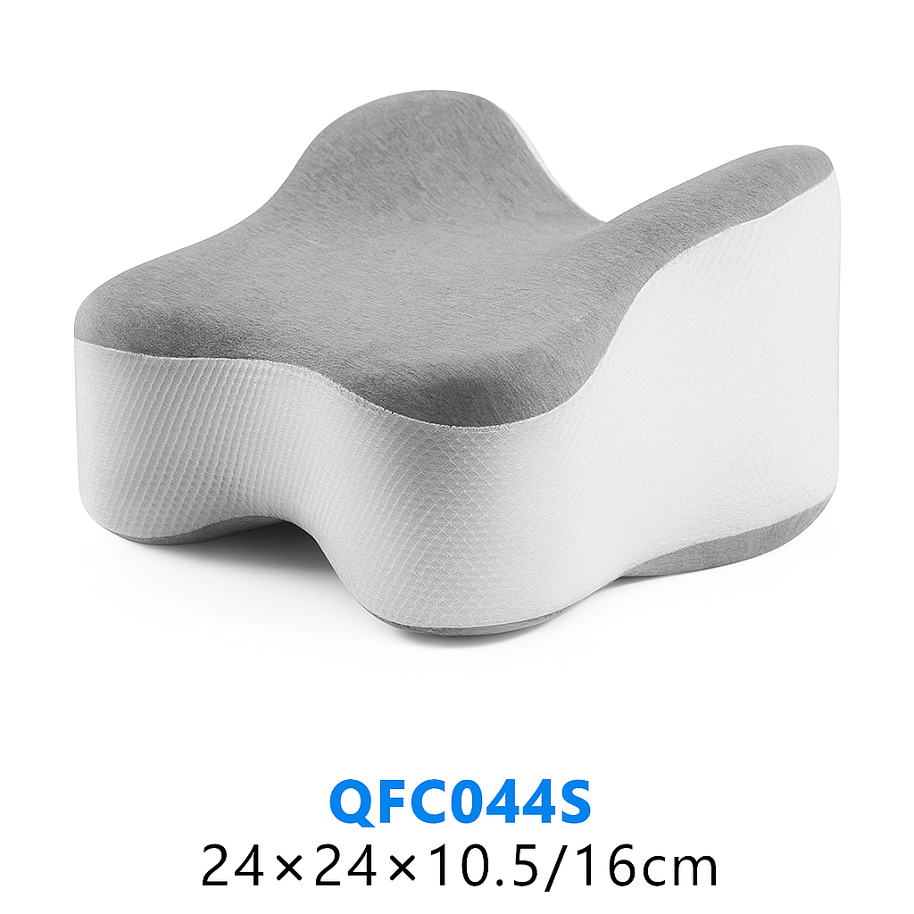 Orthopedic Memory Foam Pillow For Neck And Spine Alignment With Ergonomic Support And Breathable Cover by Wave & Hang