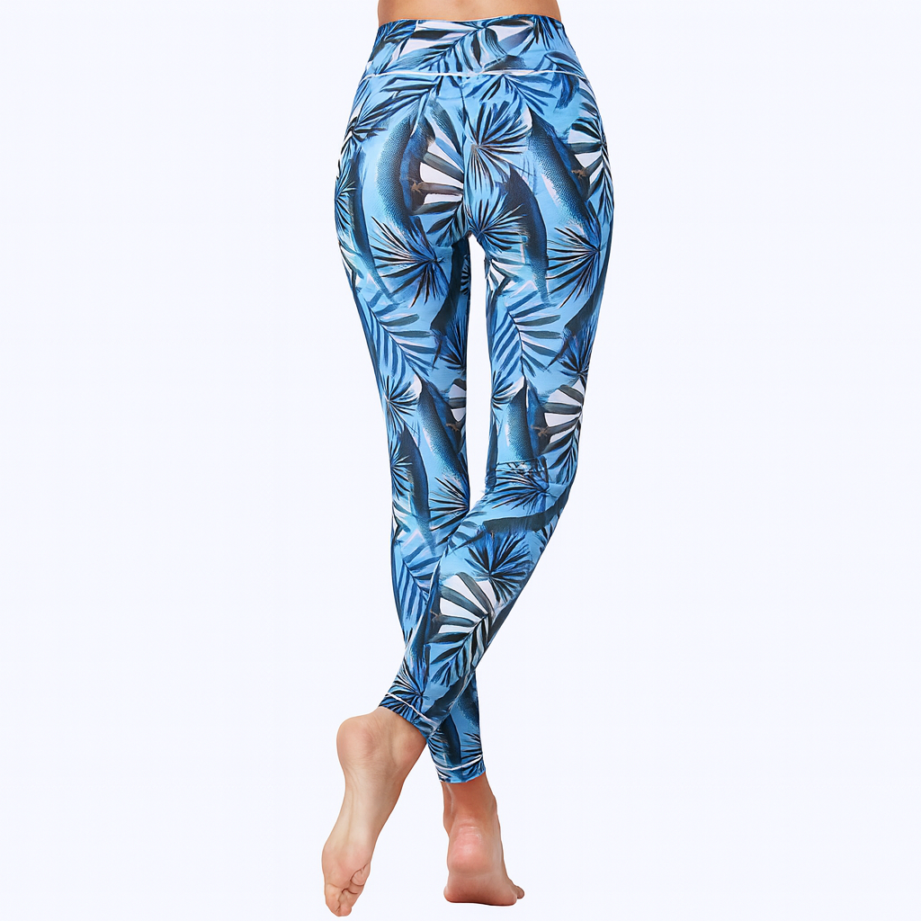 Women’s Yoga Tights – Stretch, Support & All-Season Comfort by Wave & Hang