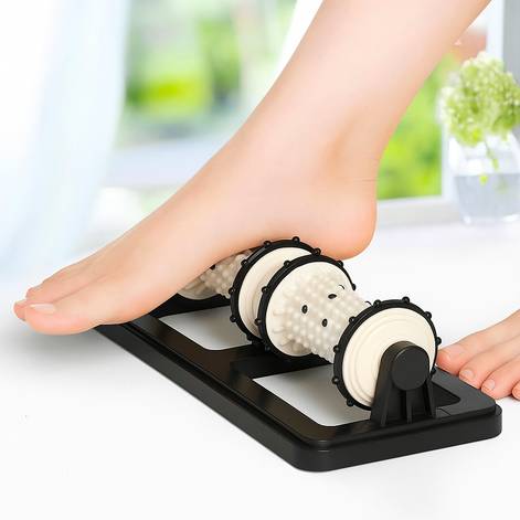 Foot Roller Massager for Plantar Fasciitis Hot and Cold Therapy by Wave & Hang